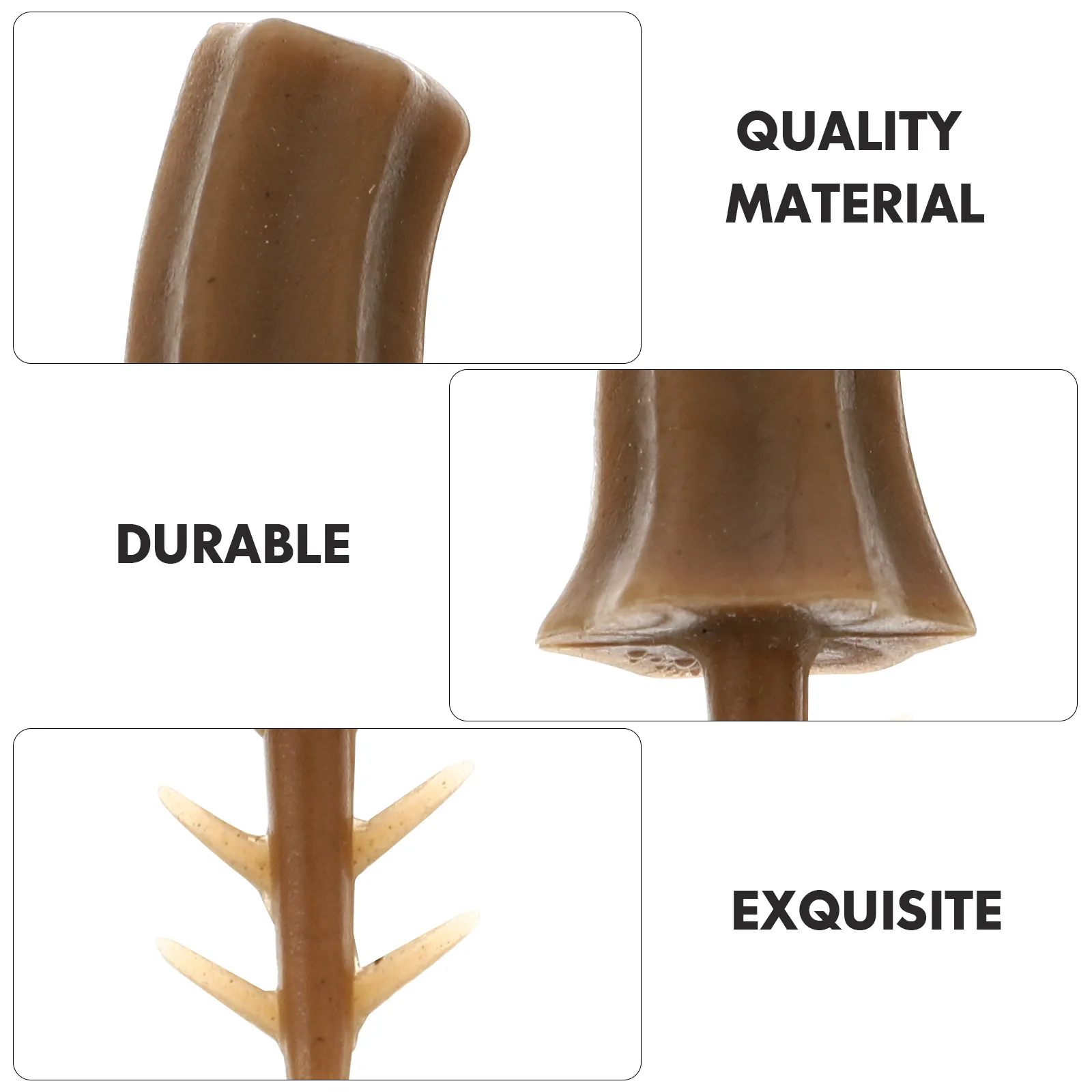 

100pcs Plastic Pumpkin Stems Halloween Decor Diy Craft Pumpkin Handle Harvest Festival Accessory Foam Pumpkins Easy