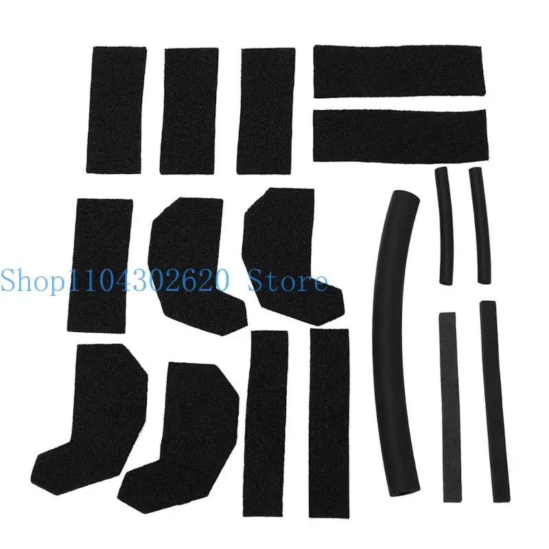 

02DE Long Lasting High Density UV Resistant Foam Blocker Seal Kit Hard Top Weatherstrip 68026937AB Enhancing Water Resistance