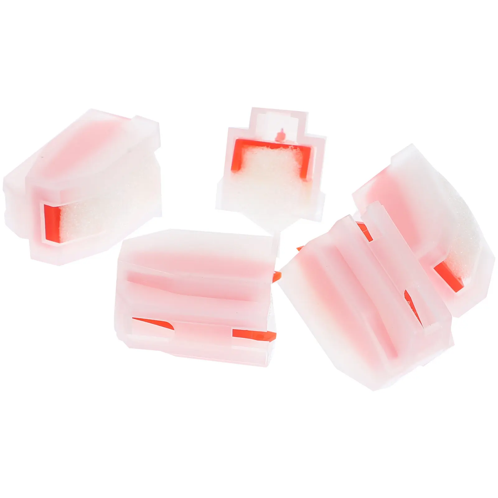 5Pcs Stylus Needle Plastic Record Player Stylus Precise Sound Restoration Easy Install Compatible with Standard Cartridge