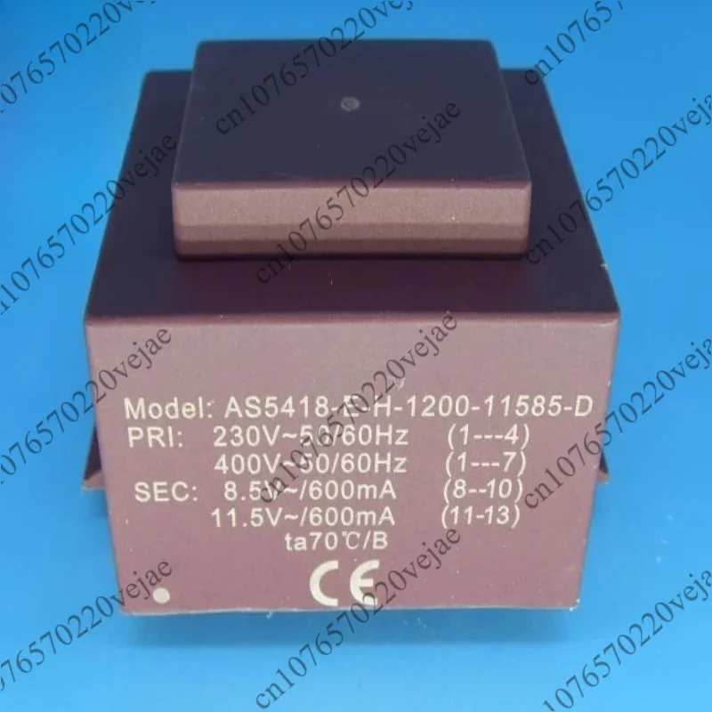 

Customized AS5418 12VA input 0-230V-400V output 8.5V, 11.5V replacement B1406090