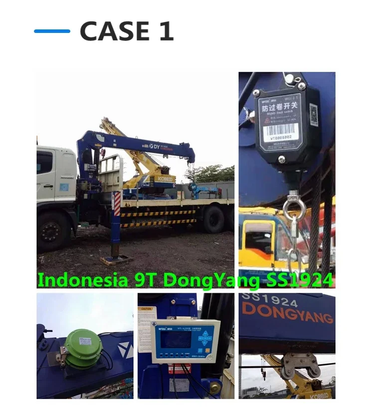 2026 24V Crane Load Moment Indicator System Full Set for Offshore Construction Cranes for Truck Application