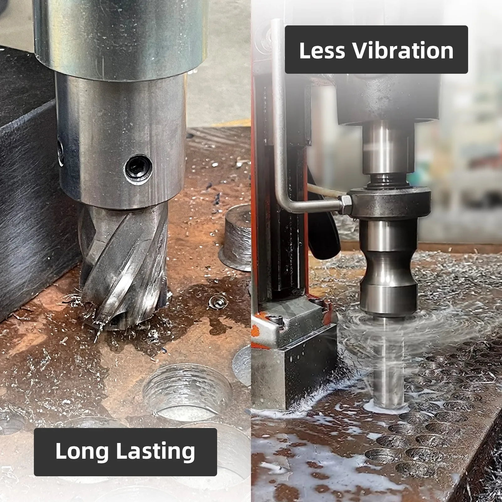 HEDA 12-60mm HSS Annular Cutter Core Drill Bit 19mm Weldon Shank Hollow Hole Saw Cutter For Metal Steel Aluminum Copper Cutting