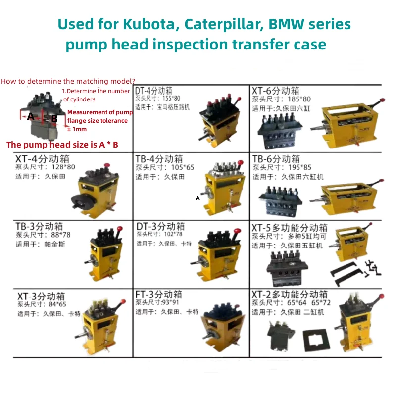 

For Kubota BMW Gokat Large Pump Pump Head Inspection Transfer Box Clamping Maintenance Inspection Tool