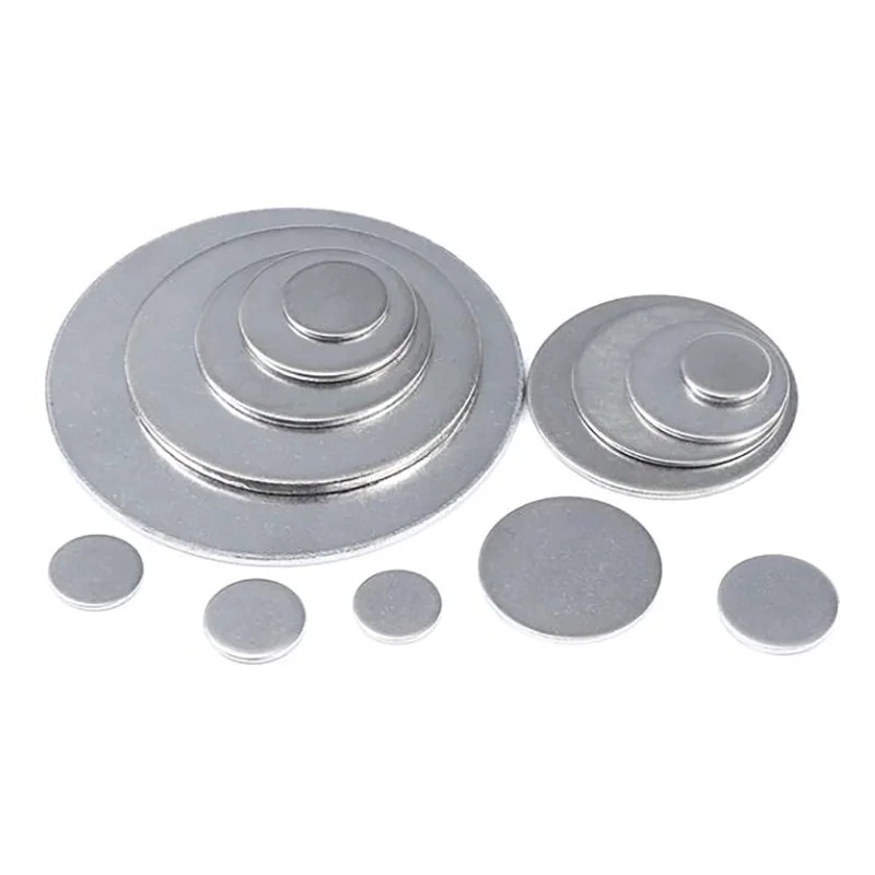 Imagem -02 - Disco de Placa Redonda de 304 Disco Folha mm mm mm mm 10 mm 20 mm 30 mm 40 mm 50 mm 60 mm 70 Milímetros 80 Milímetros Aço Inoxidável
