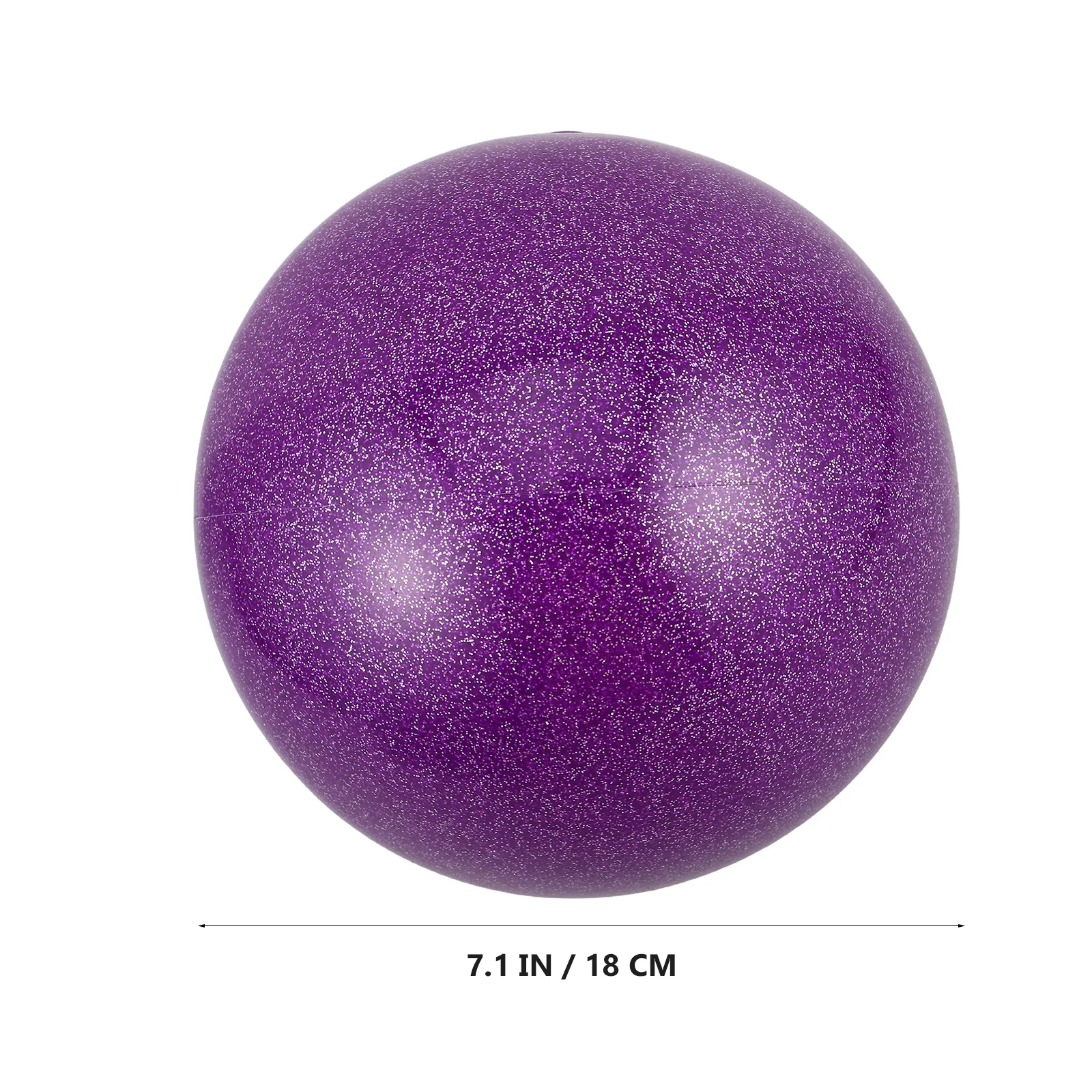 1 قطعة الجمباز الفني الصغير القابل للنفخ لحجم مناسب لممارسة الرقص معدات التدريب كرة الجمباز