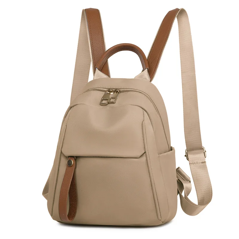 Nova grande capacidade high-end feminino casual e leve pequena mochila simples mochila feminina