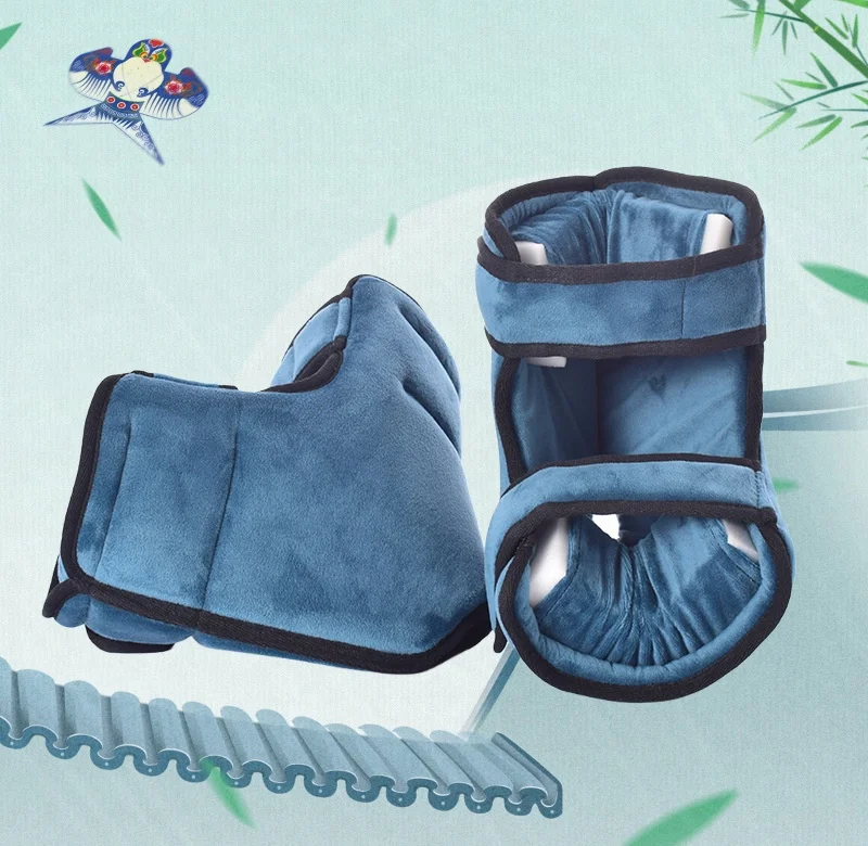 

Подушечка для позиционирования стопы, защита лодыжки открытого типа, защита от давления, моющаяся, подходит для прикутых к постели пациентов.