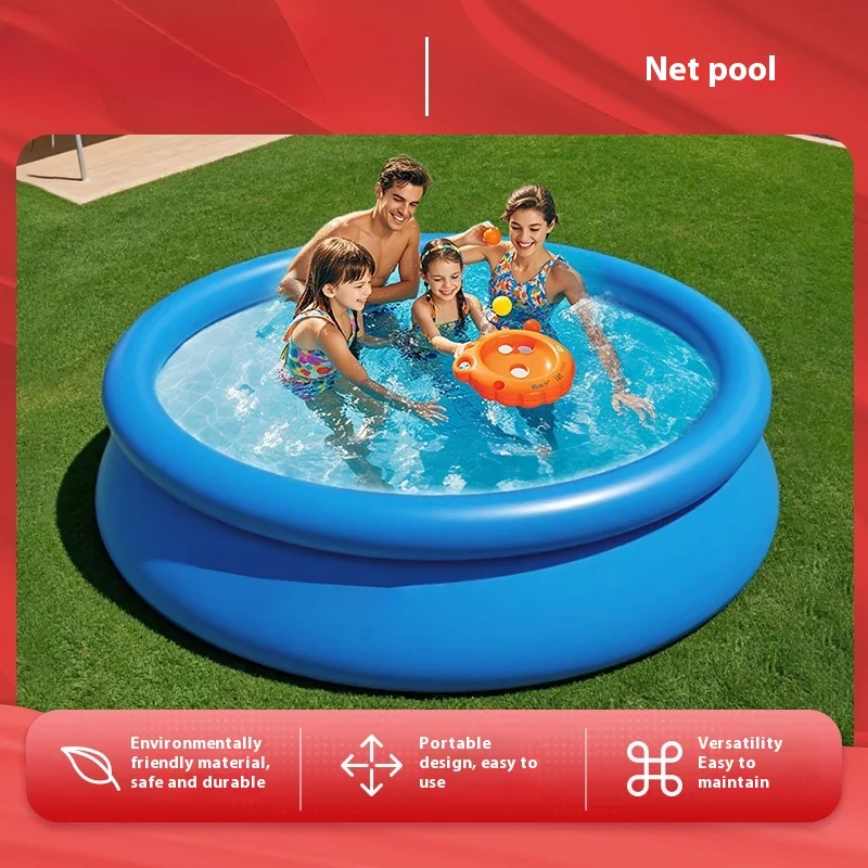 สระว่ายน้ําในครัวเรือนรอบกลางแจ้งขนาดใหญ่บันไดยืนสระว่ายน้ําเด็กสระว่ายน้ําพับได้