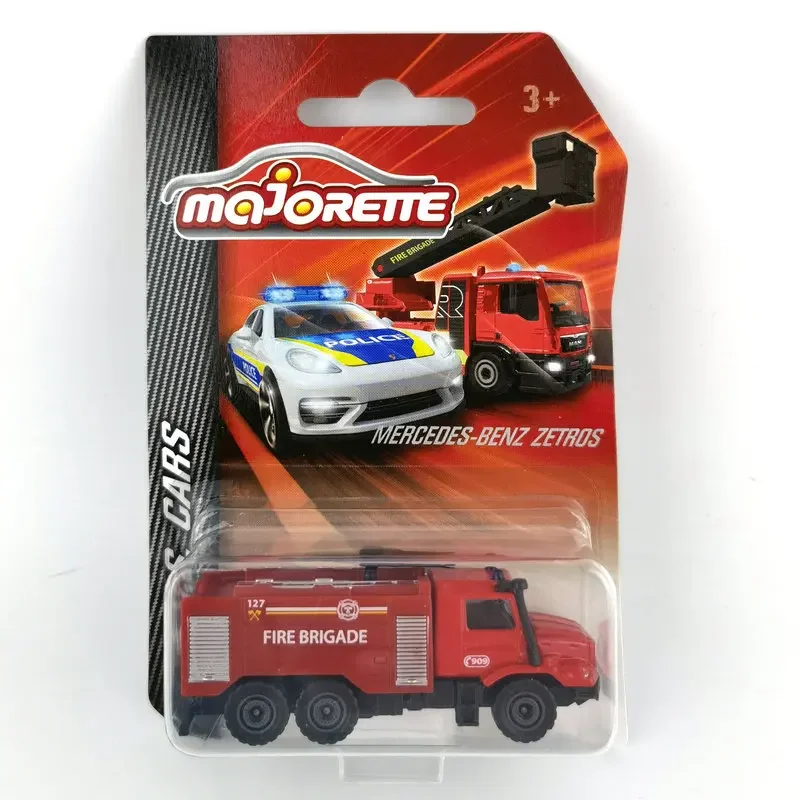 Majorette 1:64 SOS CARS Rescue rescue BENZ ZETROS rwb FORD Mustang GT MAN TGS SILVERADO toy alloy car model