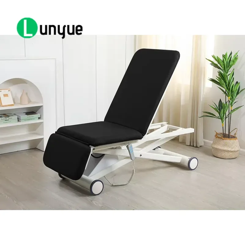 Three Motor Electric Folding Hospital Bed Adjustable Physical Therapy Bed German Brand Medical Furniture for Home Care Clinic