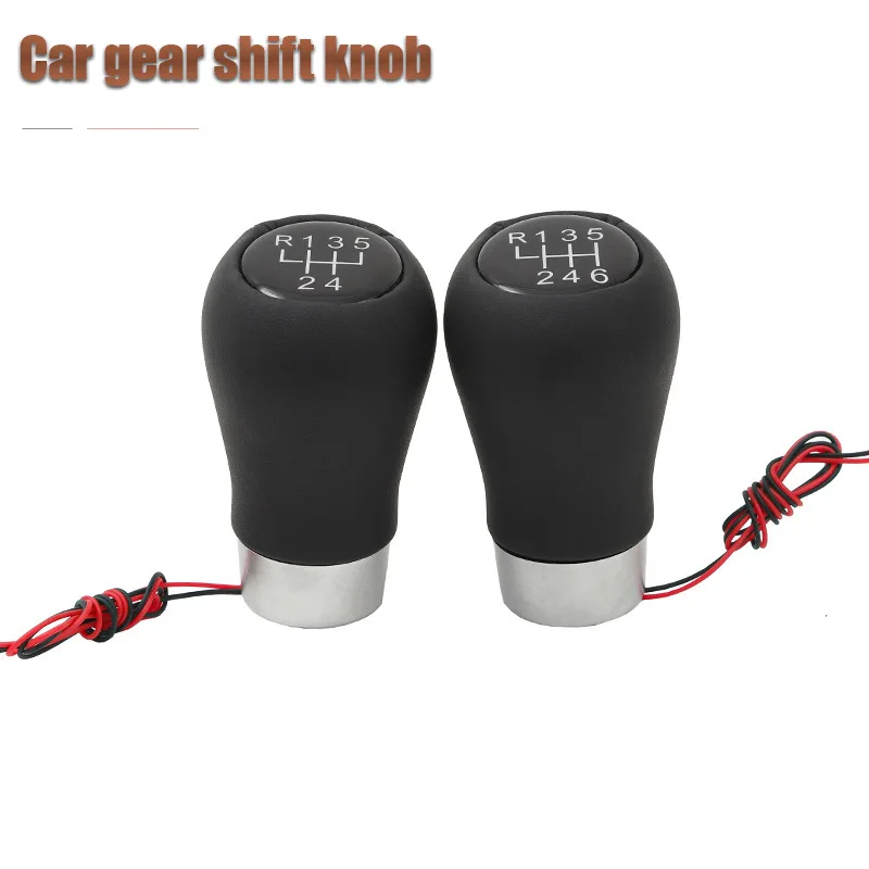 

For BWM car modification, high-quality LED red light manual gear shift, handball gear lever