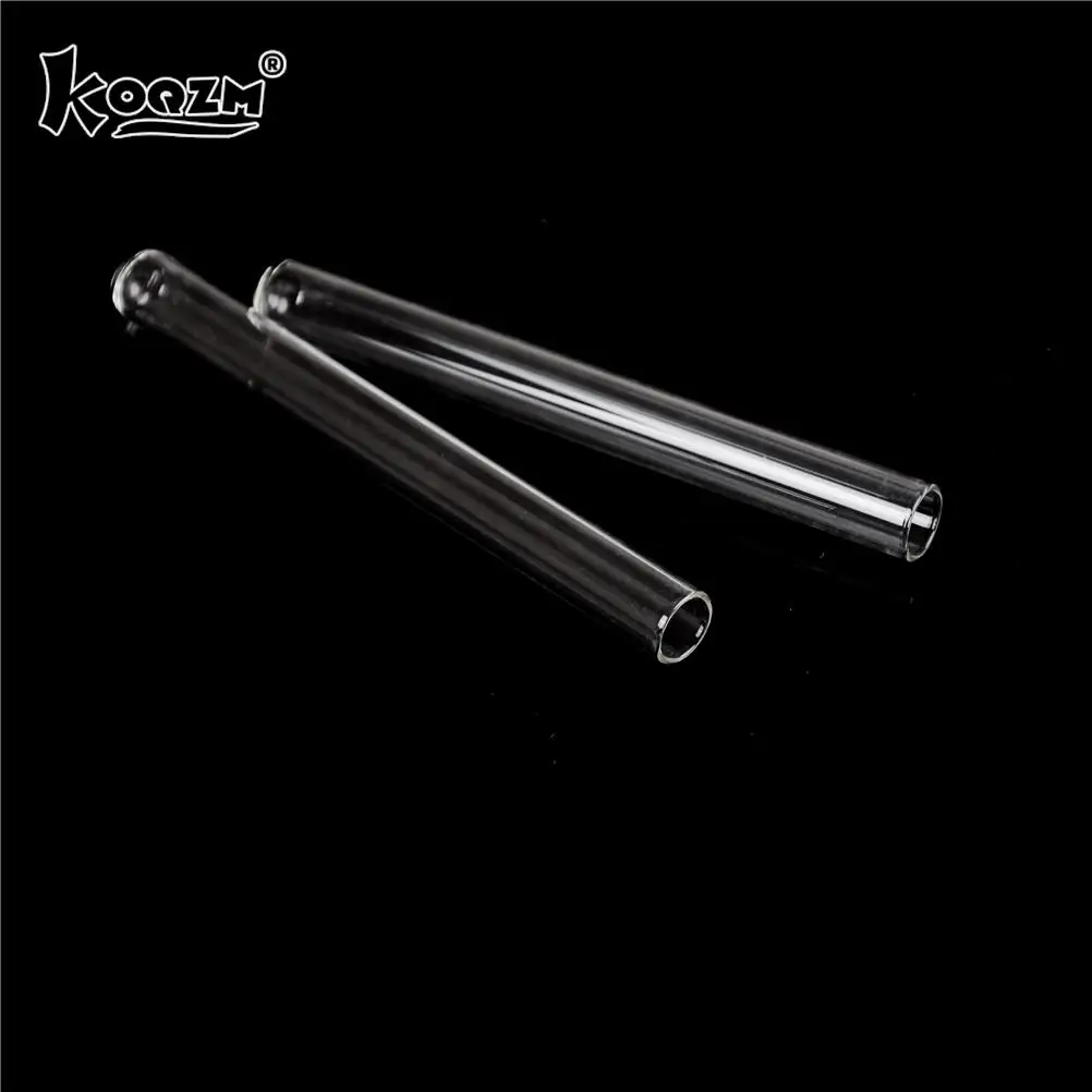 10Pcs 100 mm Glass Blowing Tubes 4 Inch Long Thick Wall Test Tube