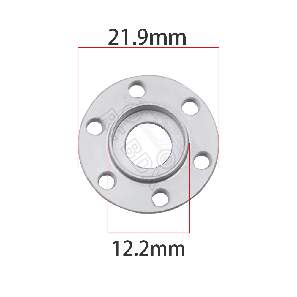 2Pcs อลูมิเนียม12Mm Hex Hub ล้อขยายอะแดปเตอร์สำหรับ1.9 2.2นิ้วล้อ Axial SCX10 RBX10 Yeti wraith 90056 TRX4 TRX6