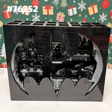 

Конструктор Batcave Shadow Box: Классическая модель 1989 года, 3981 деталь, декор для дома, игрушки, подарки на день рождения, 76252
