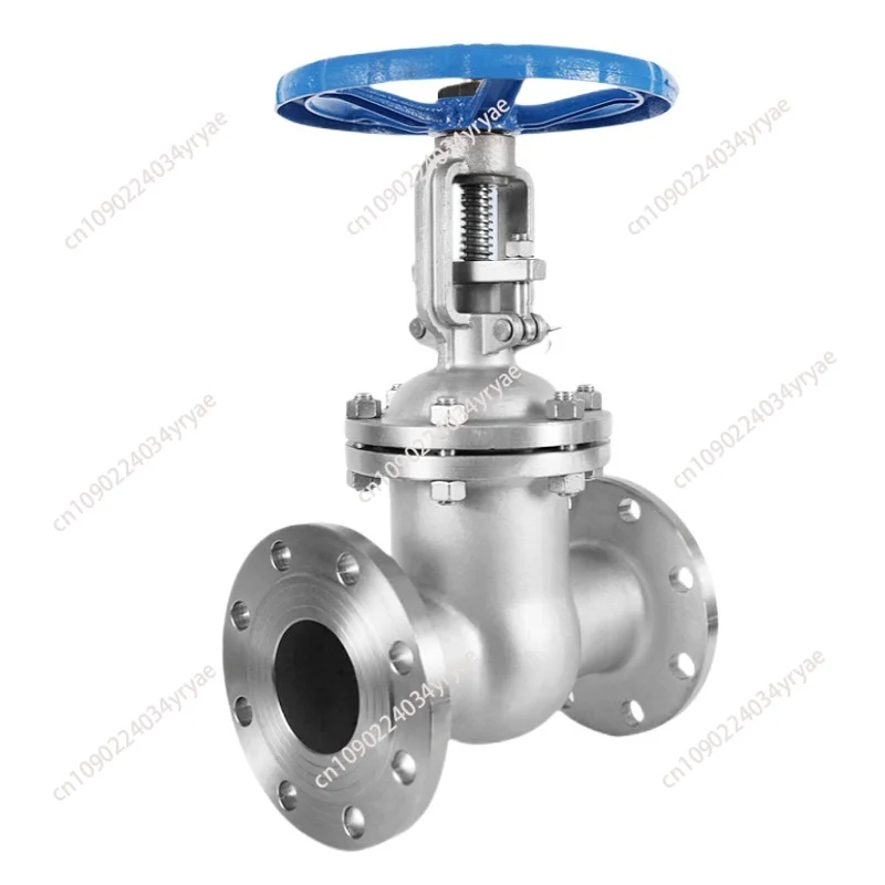 304/316L Stainless Steel Flanged Gate Valve Z41W-16P Water High Temperature Steam Heat Conducting Oil Rod Gate Valve