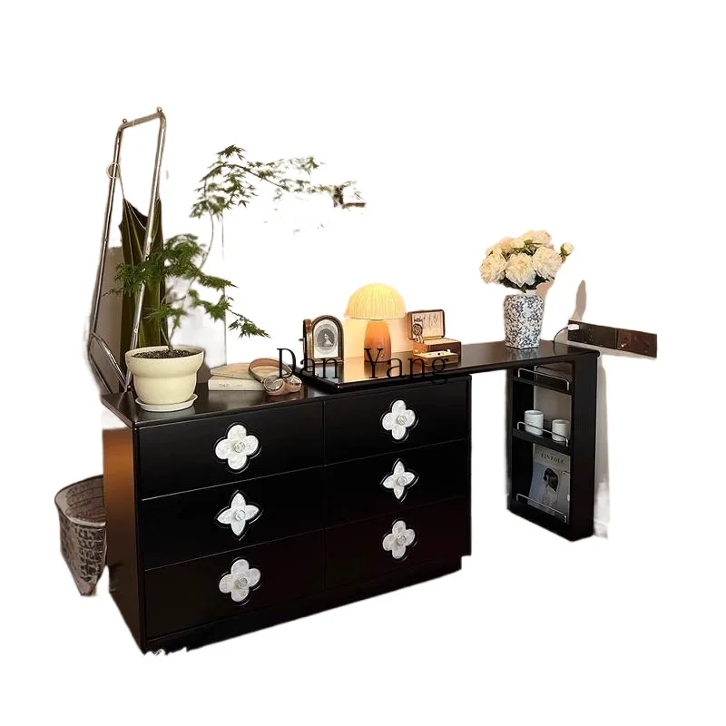 YJ dresser six cabinets integrated bedroom simple modern desk storage makeup table