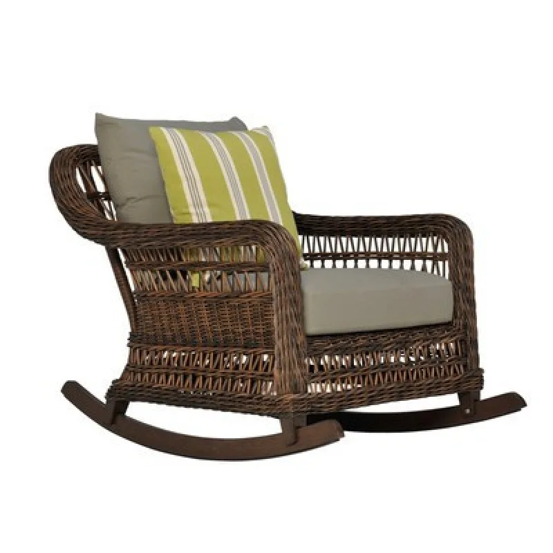Outdoor Sofa South East Asia Sofa Chair Rattan Courtyard Outdoor Outdoor B & B Hotel Leisure Rattan Chair Lazy Rocking Chair