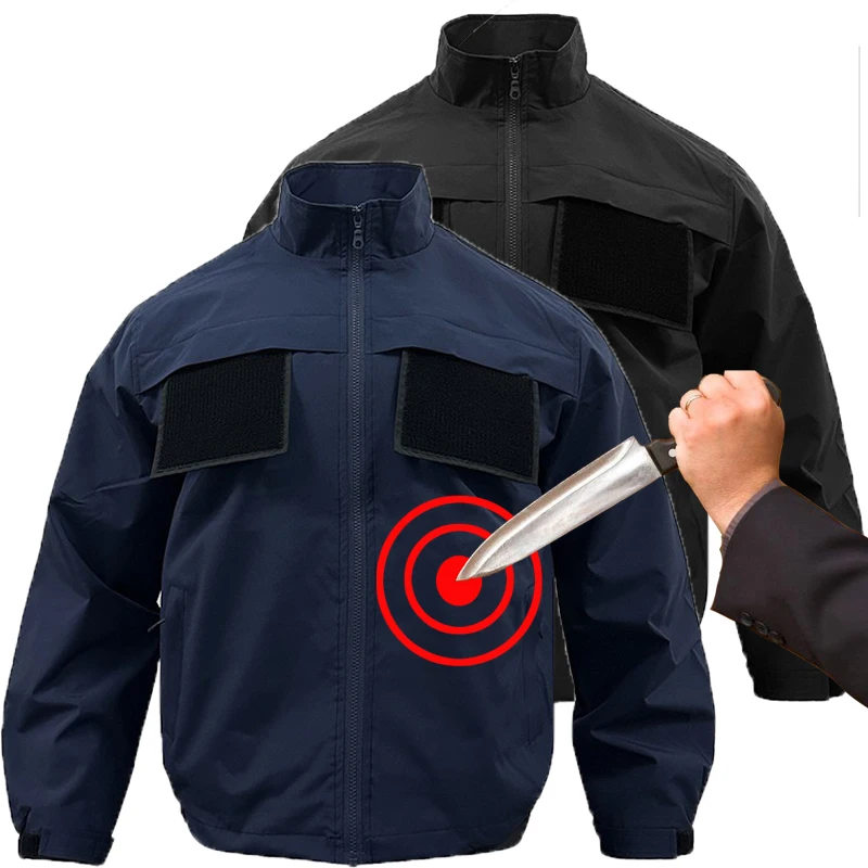 Self defense Personal Protective Soft Light Anti-Puncture Anti-Stabbing Solid Armor Security Jacket Anti-Cutting Safety Clothing