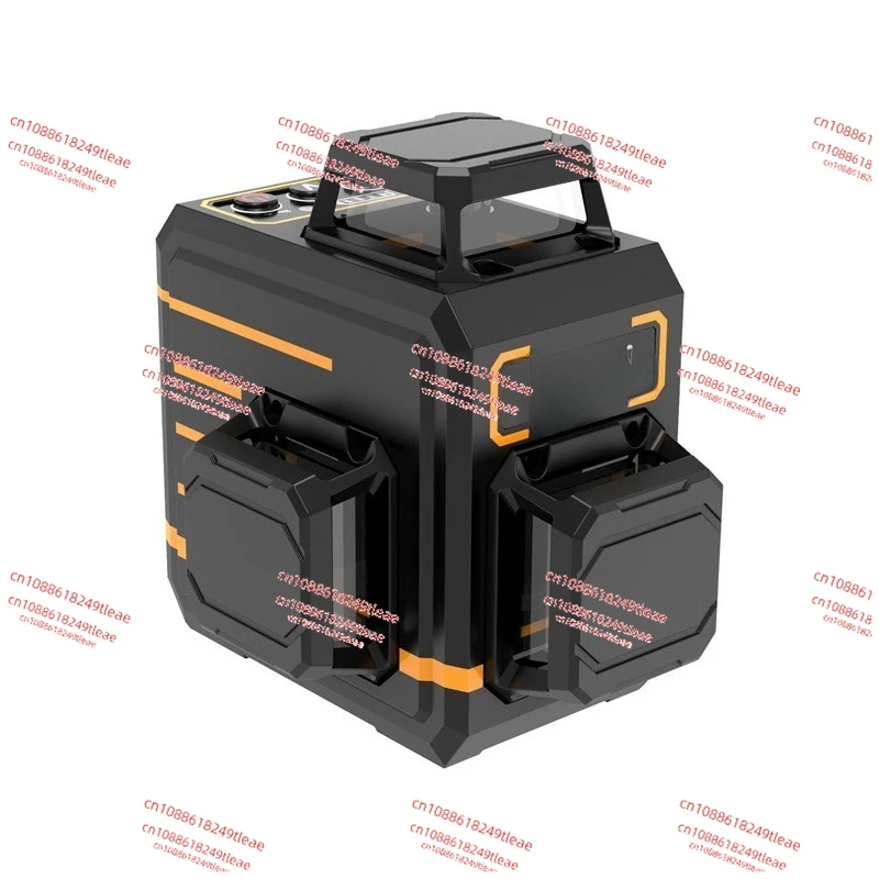 12 Line 3D Laser Level Detachable Battery Auto Leveling Green Beam Strong Light Infrared
