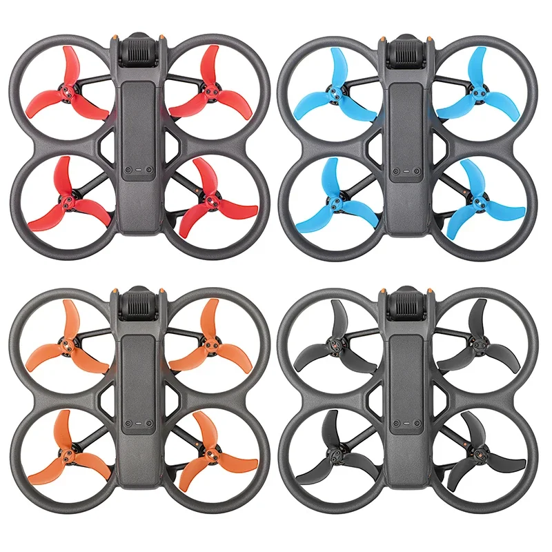 Drone Propeller 3032S Colored Propellers blade & Propeller Protection Case For DJI Avata 2 Accessories