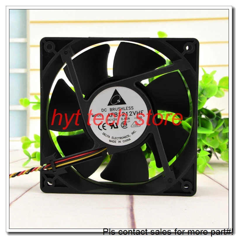 Original  Fan AFB1212VHE 12038 12V 0.90A  , 100% tested before shipment