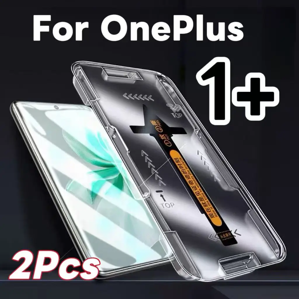 2er-Pack hochauflösende Displayschutzfolien für die Oneplus-Serie, einfach zu installieren