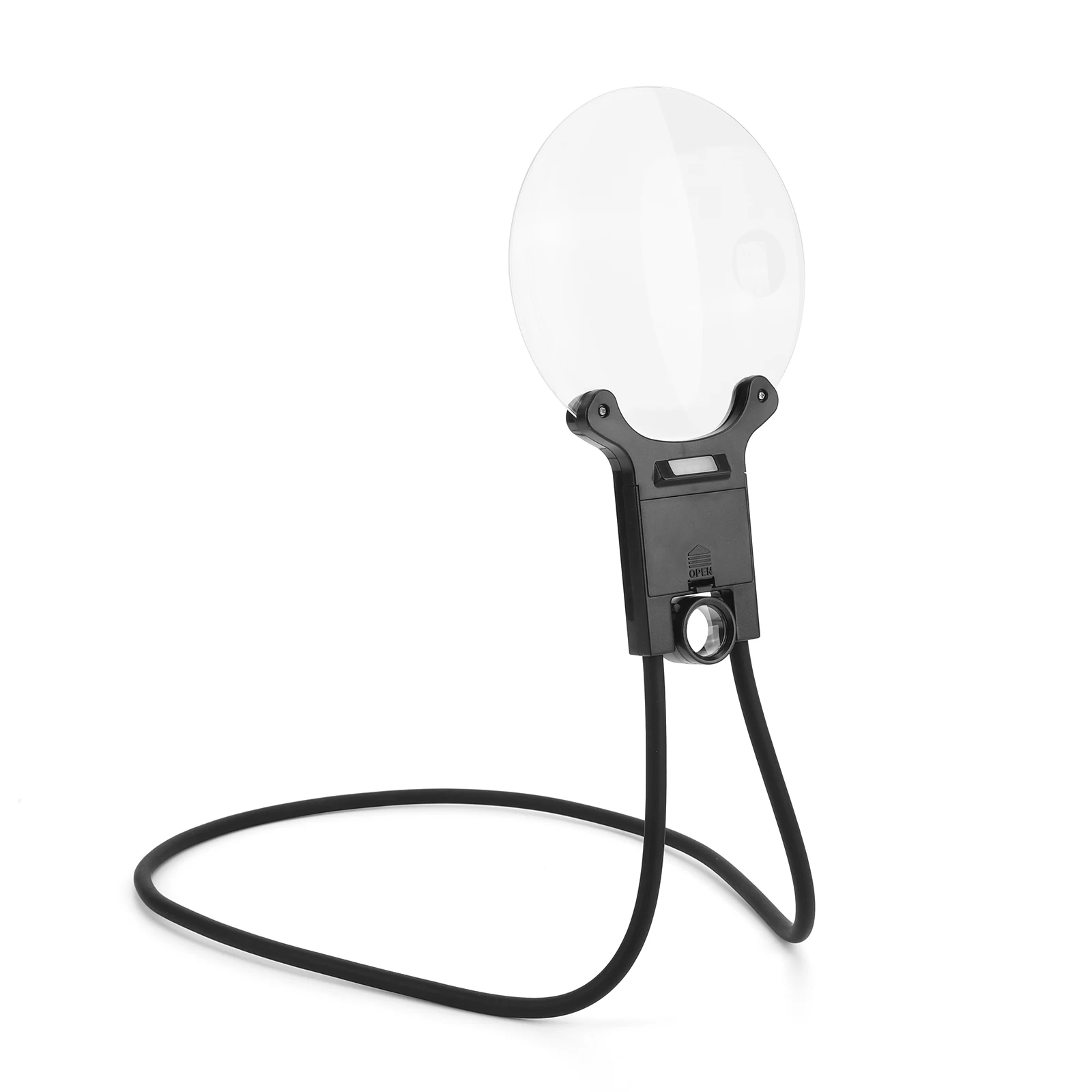 

Лупа на шею 138 мм 16X с LED-подсветкой, перезаряжаемая, для чтения, шитья, вязания, вышивки крестиком и рукоделия