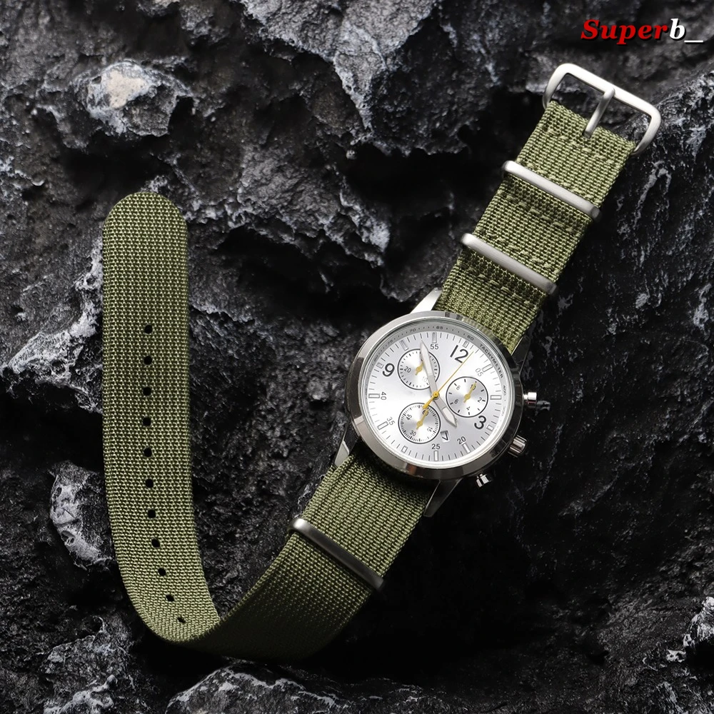 Nylon Watch Strap 18mm 19mm 20 - огляд і ціна Nato Strap Nylon