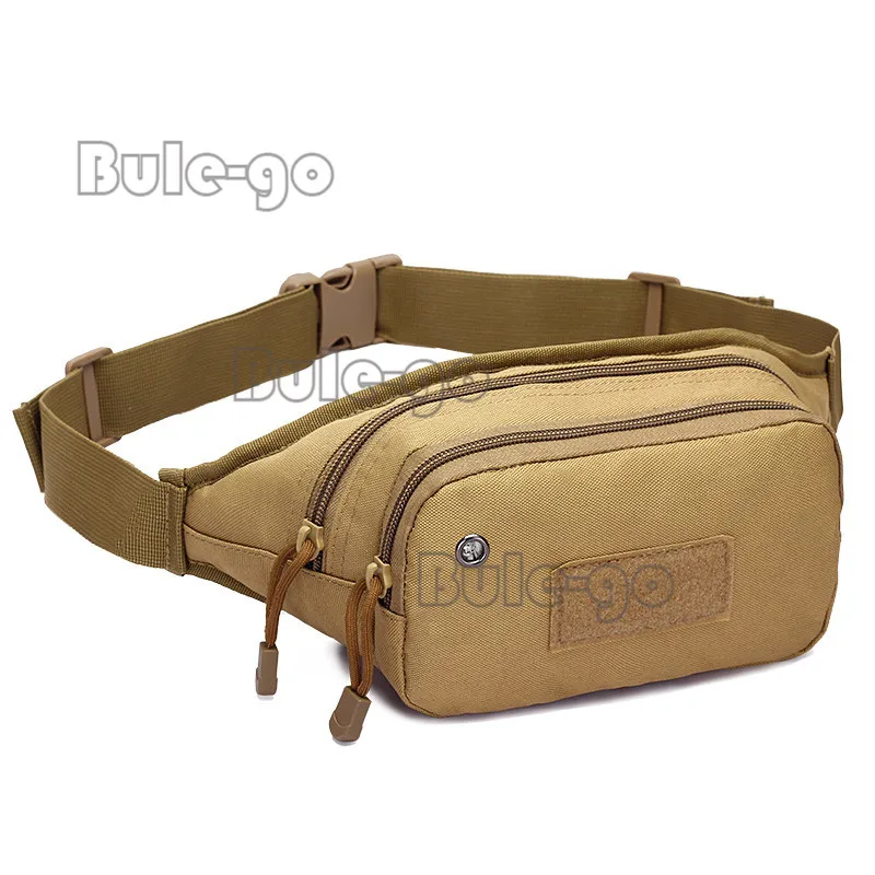 Outdoor Tactical Waist Pack Shoulder Bag Multi-pocket Molle Camping Hiking Pouch Belt Wallet Pouch Waist Bag — zdjęcie 2