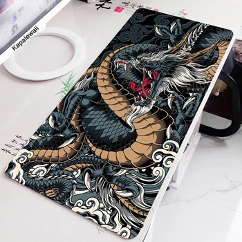 Gaming Mouse Pad Dragon Large Gaming Mousepad Computer Gamer Table Carpet Desk Mat XXL 900x400mm Mouse Mat Rubber Keyboard Pads