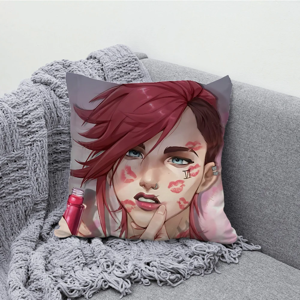 CaitVi Caitlyn Vi A-ArcaneS 2 Pillow Case Soft Cushion Cases for Farmhouse Sofa Decor Home Decorations and Protector Pillow Case 3