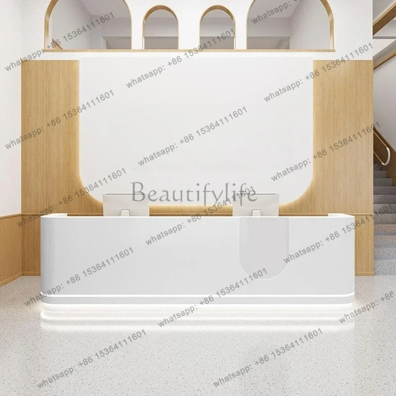 Best Sellers Children's Education Reception Desks Institution-Dance Reception Desks Painting Office Furniture Banco Reception ZY