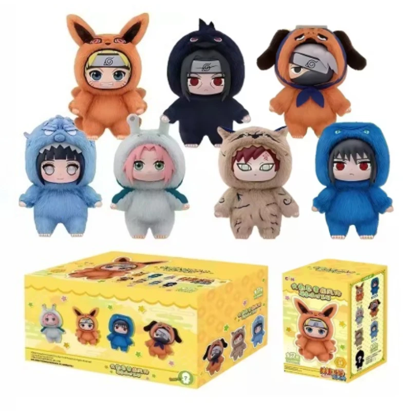 جديد EAKI Naruto صندوق أعمى شيبودن سلسلة حفلة محشوة أفخم اليدوية زخرفة لعبة جمع هدية