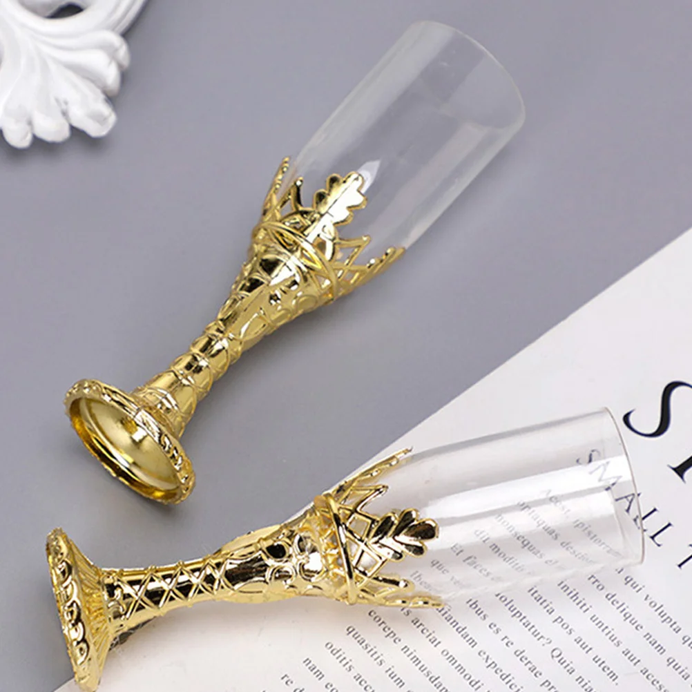 

24pcs Goblet Shaped Boxes Wedding Favor Container Candy Storage Jar Plastic Festival Candy Bottle Chocolate Box Party Favor