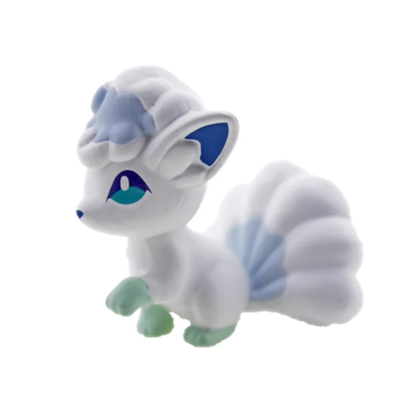 TOMY WCT Super Niedliche Pokemon-Figuren Kawaii Pikachu Piplup Vulpix Meowth Cubone Marshadow Axew Keldeo Mini 4cm Spielzeuge – Detail 7