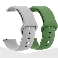 22MM Sports Silicone Watch Strap For Zeblaze Vibe 7 Pro Stratos 2 3 Btalk 2 Band Smartwatch Belt For Zeblaze Swim GPS Bracelets