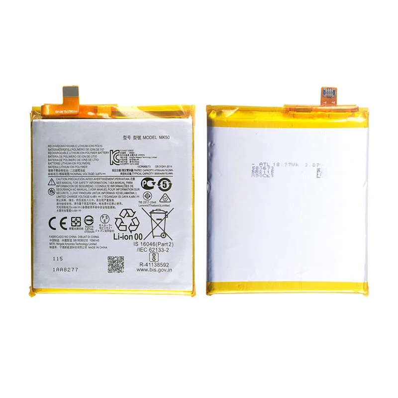 100% Original MK50 5000mAh Battery For Motorola G 5G/ Motorola ONE 5G ACE  Phone Batteries+Tools.