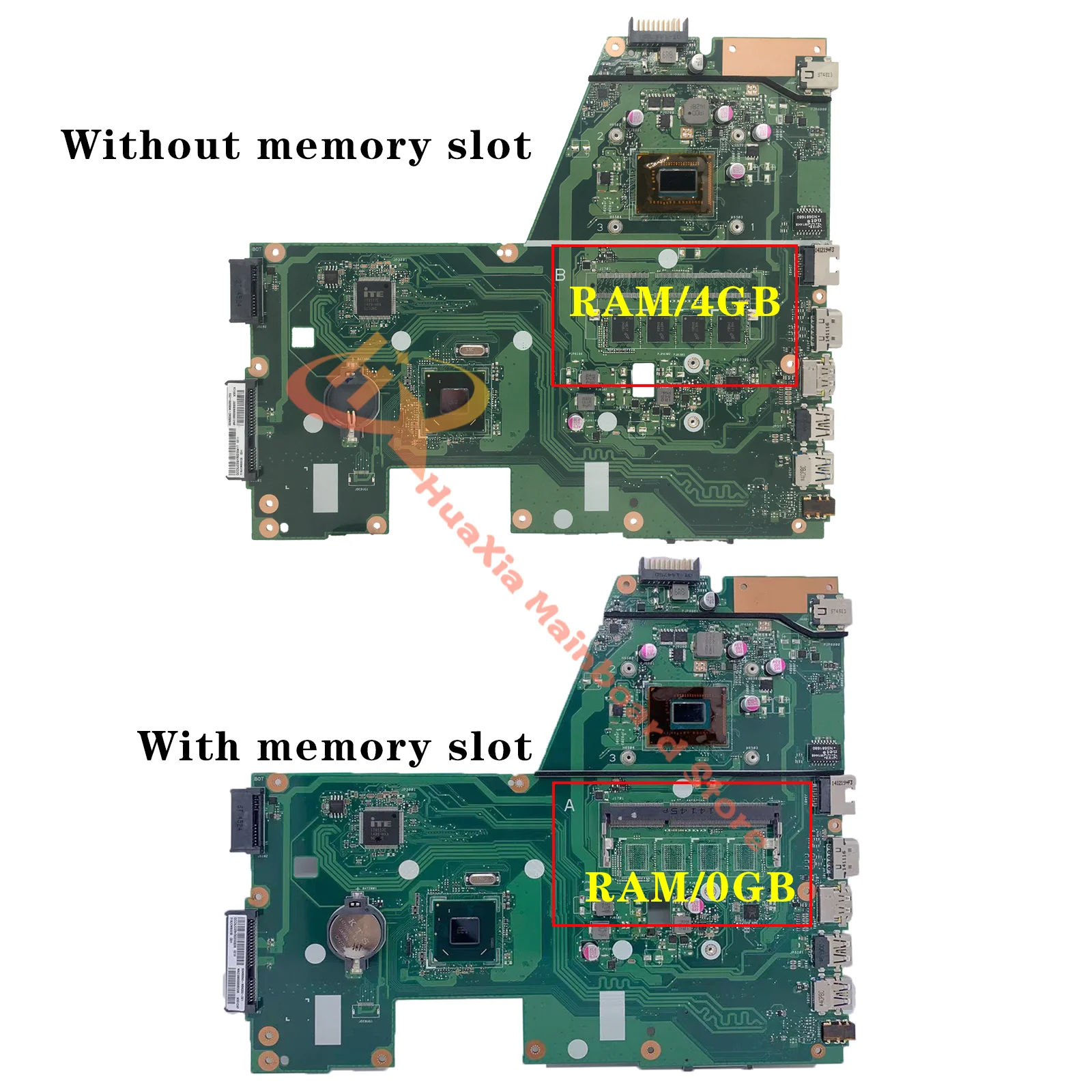 X551C Mainboard For ASUS X551CA X551CAP F551C F551CA R512C R512CA Laptop Motherboard 1007U 2117U i3 RAM-0GB/4GB