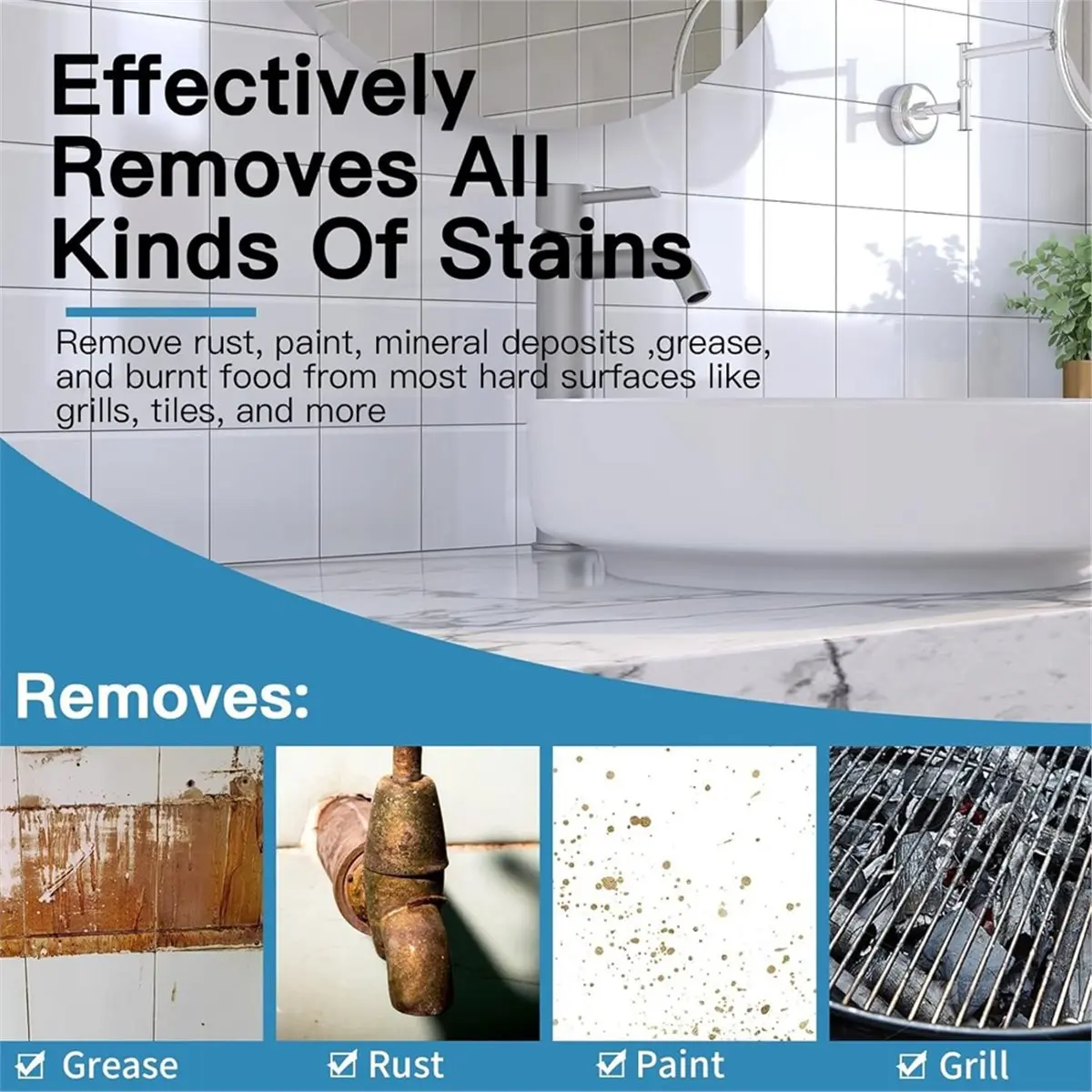 PROFESSIONAL USE 45pcs Toilet Cleaner, Toilet Cleaning Screens Remove Pads for Stain Calcium Deposits Scrubber, Dedicated for Ha