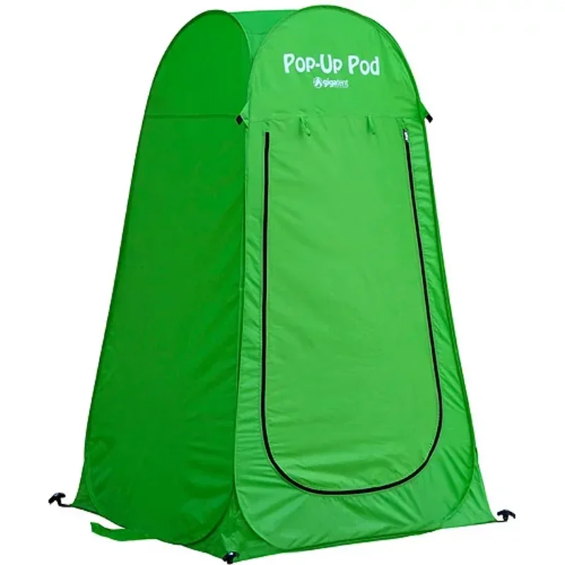 GigaTent 1-Person  Privacy Tent for Camping Changing Room, Portable Shower Station (Green) tents outdoor camping