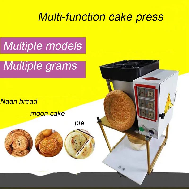 Pneumatic Tortilla Pizza Former Pancake Automatic Pizza Crust Base Dough Pita Press Presser Naan Make Machine