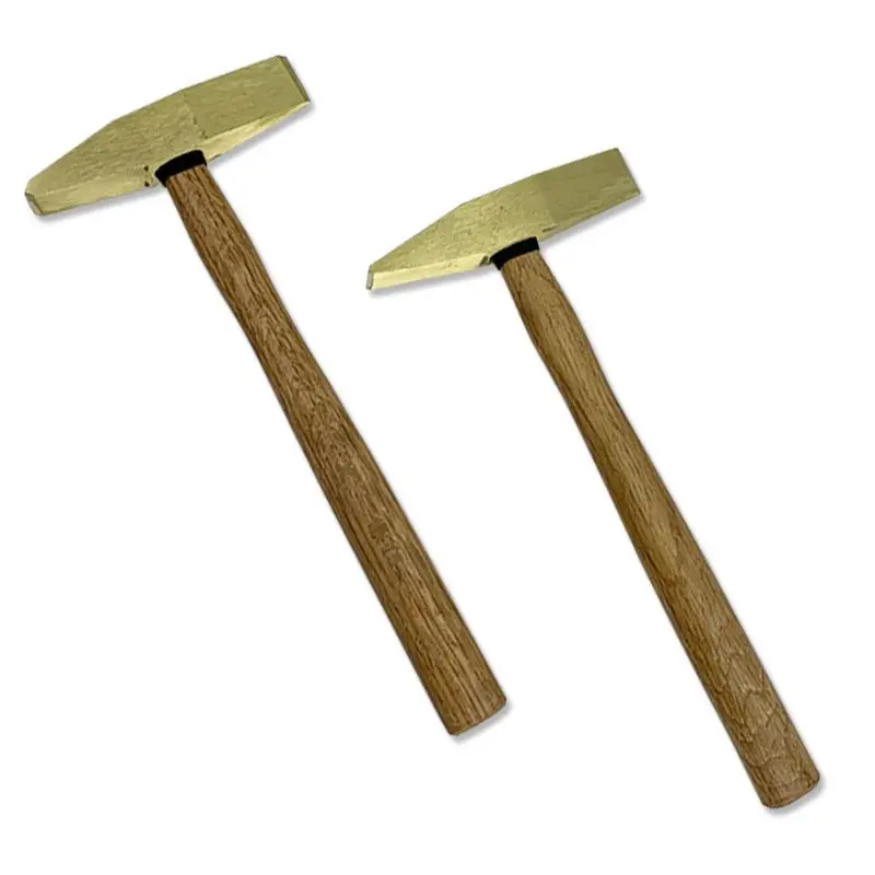 

Aluminum bronze cutting hammer, pure brass rust removal hammer, explosion-proof hammer 150-500g hammer