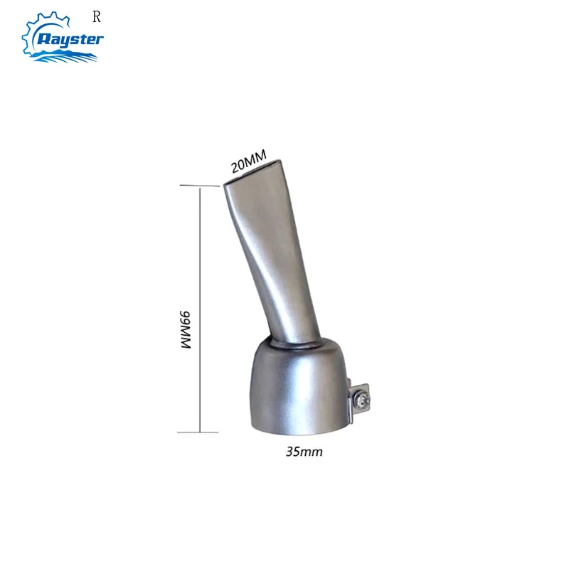 

Rayster 20mm Flat Welding Nozzles for 2000W Hot Air Welder Heating Gun - Replacement Part
