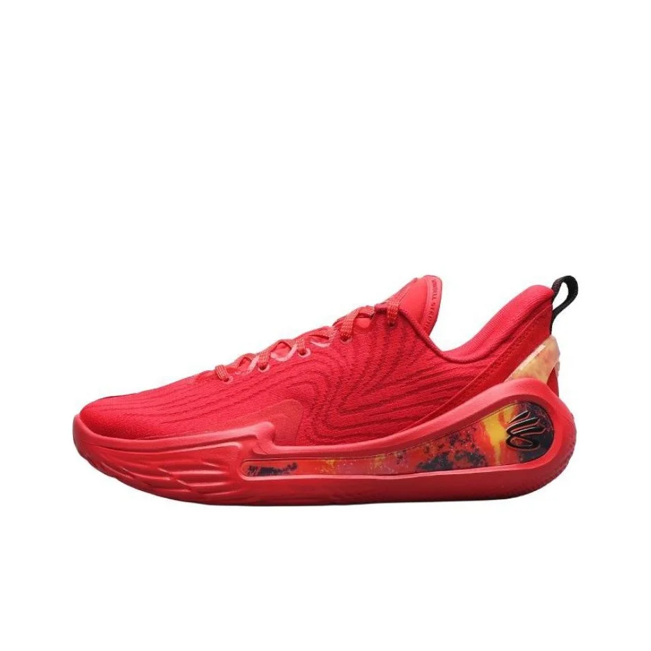 Under Armour Curry 12 Low top Basketball Shoes Unisex Red 3028497-600