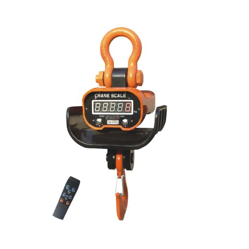 30T fire heat resistance OCS electronic crane scale with shackle hook for steel plant