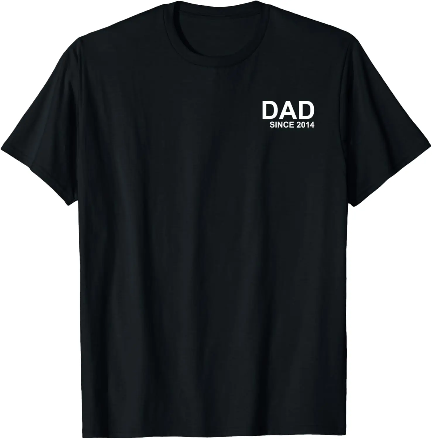 Mens Dad Since 2014 T-Shirt