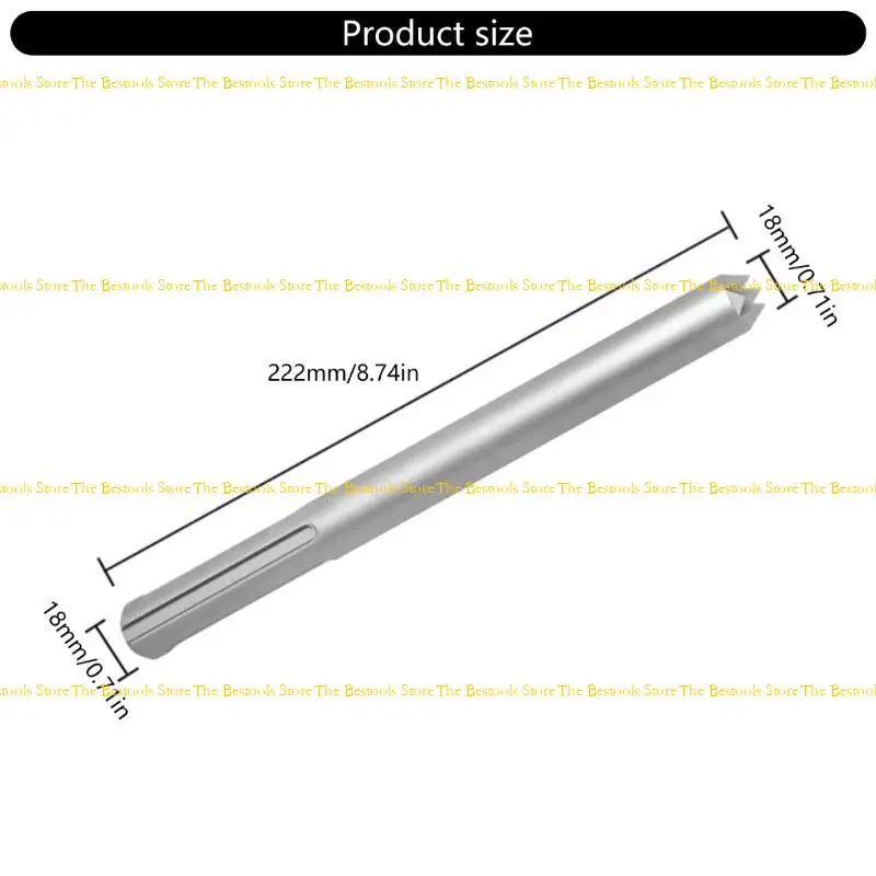 12PF Concrete Roughness Coating Remove Bushing Bit For Demoliton Hammer Concrete Repair Bushing Tool For Concrete Square Head