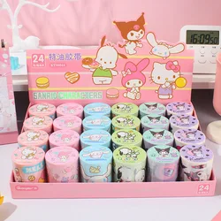 Sanrio-装飾用の紙テープ,DIYステッカー,本物のエディション,税金材料,quran kromi,6個,24個