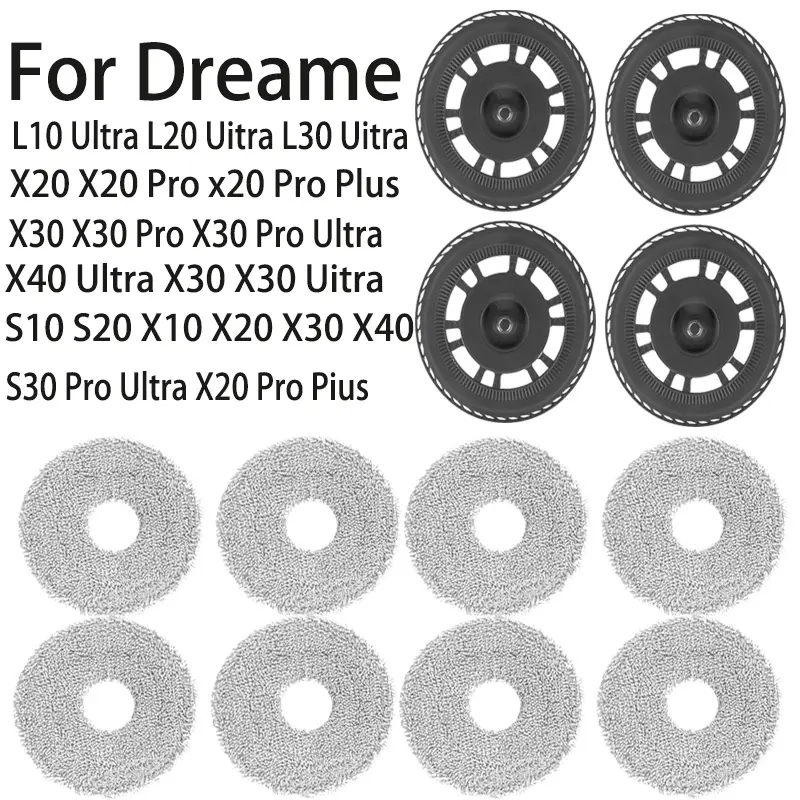 حامل ممسحة لقطع غيار وإكسسوارات Dreame X30 Ultra وL10s Pro Ultra Heat وX40 Ultra وS30 Pro Ultra