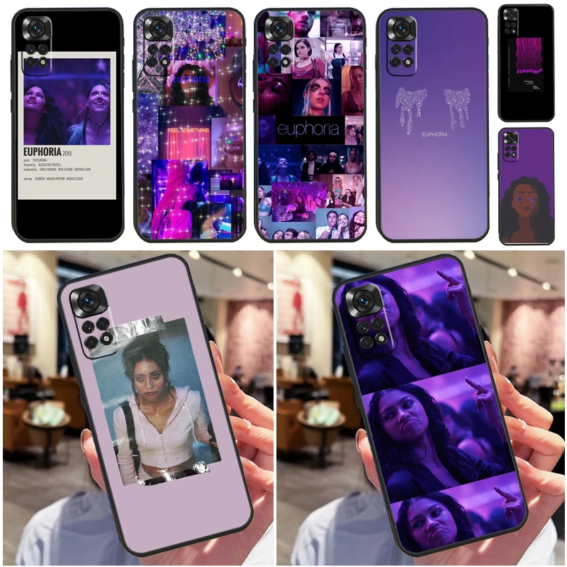 Série TV américaine Euphoria Funda pour Xiaomi Redmi Note 14 Pro 9 10 11 12 13 Pro 10S 11S 12S Redmi 10C 12C 13C 14C